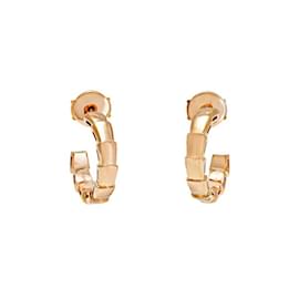 Bulgari-Boucles d'oreilles créoles en or rose 18K Serpenti de Bvlgari-Autre