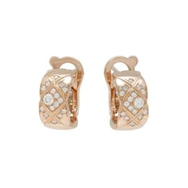 Chanel-Boucles d'oreilles Chanel Coco Crush K18 en or rose-Autre