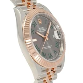 Rolex-Rolex Datejust 41 126331 Slate Green Roman Dial Men's Watch-Other