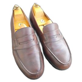 mocassin jm weston 180 vintage 8E 43 Marron clair