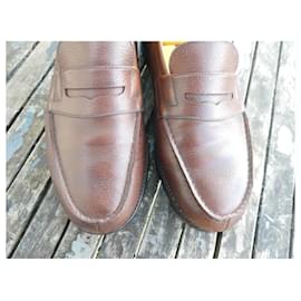 JM Weston-mocassin jm weston 180 vintage 8E   43-Light brown