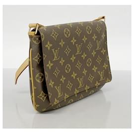 Louis Vuitton-Sac à épaule Musette Tango Monogram Louis Vuitton-Marron