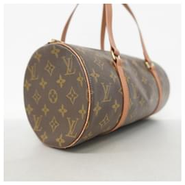 Louis Vuitton-Sac à main Louis Vuitton Monogram Papillon 30-Marron