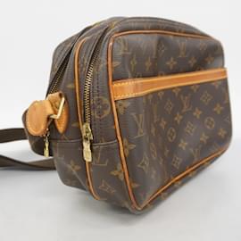 Louis Vuitton-Louis Vuitton Monogram Reporter PM Shoulder Bag-Brown