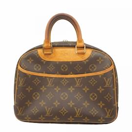 Louis Vuitton-Sac à main Trouville Monogram Louis Vuitton-Marron