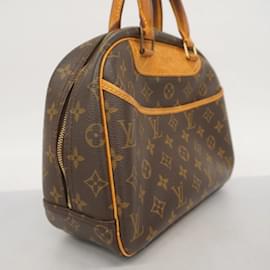 Louis Vuitton-Sac à main Trouville Monogram Louis Vuitton-Marron