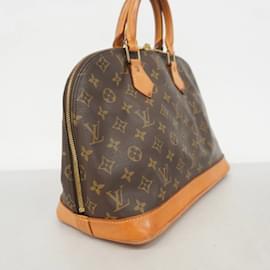 Louis Vuitton-Sac à main Alma Monogram Louis Vuitton-Marron
