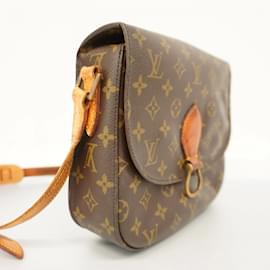 Louis Vuitton-Sac à épaule Saint-Clair GM Monogram Louis Vuitton-Marron