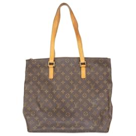 Louis Vuitton-Sac tote Caba Maison Monogram Louis Vuitton-Marron