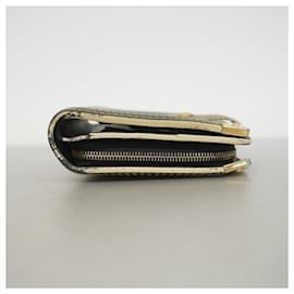 Louis Vuitton-Portefeuille compact zippé Suhali de Louis Vuitton-Noir