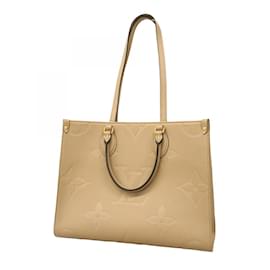 Louis Vuitton-Sac tote Louis Vuitton Monogram Empreinte On the Go MM M45607-Gris