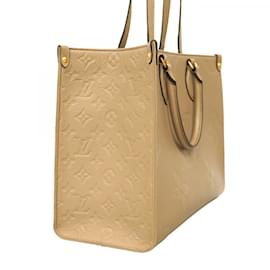 Louis Vuitton-Sac tote Louis Vuitton Monogram Empreinte On the Go MM M45607-Gris