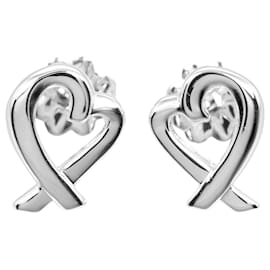 Tiffany & Co-Boucles d'oreilles en forme de cœur Loving de Tiffany & Co.-Autre
