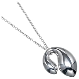 Tiffany & Co-Collier Double Goutte de Tiffany & Co.-Argenté