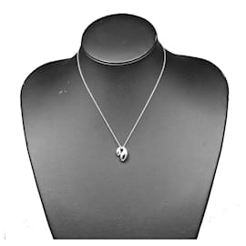Tiffany & Co-Collier Double Goutte de Tiffany & Co.-Argenté
