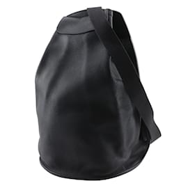 Hermès-Sac à épaule marine Sherpa Hermes-Noir