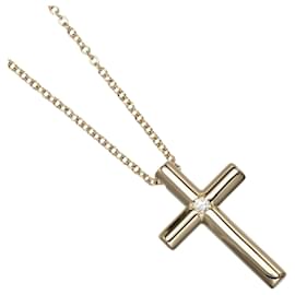 Tiffany & Co-Collier croix en or jaune 18K Tiffany & Co.-Autre