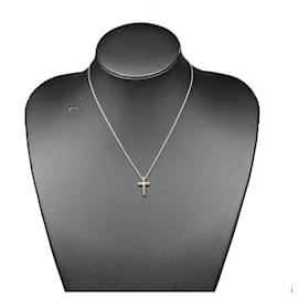 Tiffany & Co-Collier croix en or jaune 18K Tiffany & Co.-Autre