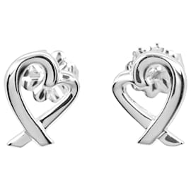Tiffany & Co-Boucles d'oreilles en forme de cœur Loving de Tiffany & Co.-Autre