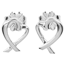 Tiffany & Co-Boucles d'oreilles en forme de cœur Loving de Tiffany & Co.-Autre