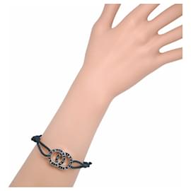Bulgari-Bracelet charm Bvlgari en argent 925-Noir