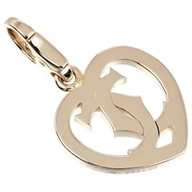 Cartier-Pendentif Cœur 2C Cartier en or rose 18K-Doré