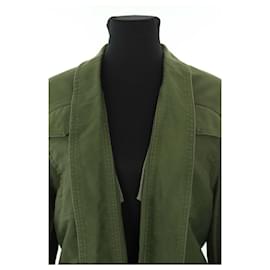Isabel Marant-Veste en coton-Kaki