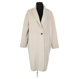 Autre Marque-Wool coat-Cream