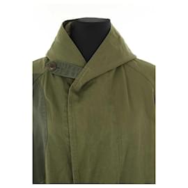 Isabel Marant Etoile-Trench-coat en coton-Kaki