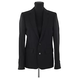 Céline-Blazer en laine-Noir
