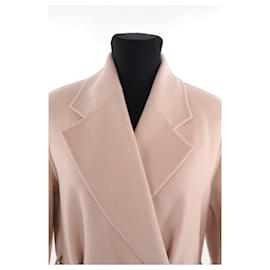 Acne-Manteau en laine-Rose