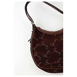 Givenchy-Sac à main en daim-Marron