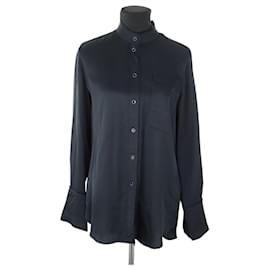 Acne-Blouse-Bleu