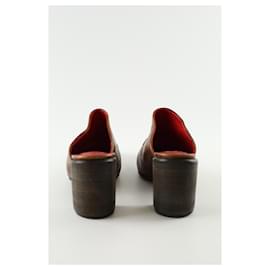 Free Lance-Leather mules-Brown