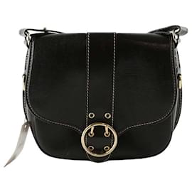 Lancel-Sac à bandoulière en cuir-Noir