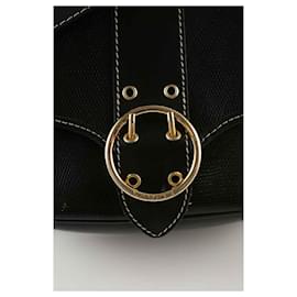 Lancel-Sac à bandoulière en cuir-Noir