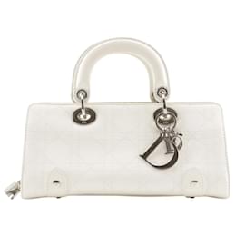 Christian Dior-Sac à main Canage Christian Dior-Blanc