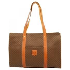 Céline-Sac Tote Celine Macadam Marron-Marron