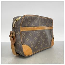 Louis Vuitton-Sac à épaule Trocadero 27 Monogram Louis Vuitton-Marron