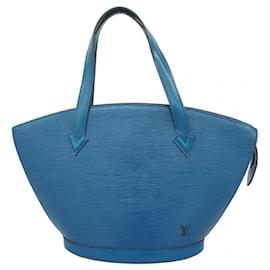 Louis Vuitton-Sac à main Epi Saint Jacques de Louis Vuitton-Bleu