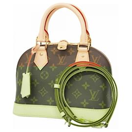 Louis Vuitton-Sac à main Alma BB Monogram Louis Vuitton-Marron