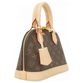 Louis Vuitton-Sac à main Alma BB Monogram Louis Vuitton-Marron