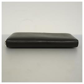 Chanel-Chanel Long Wallet in Black Grained Calfskin-Black