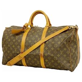 Louis Vuitton-Sac Boston marron Louis Vuitton-Marron