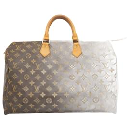 Louis Vuitton-Sac à main Louis Vuitton Monogram Speedy 40-Marron
