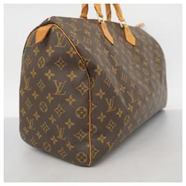 Louis Vuitton-Sac à main Louis Vuitton Monogram Speedy 40-Marron