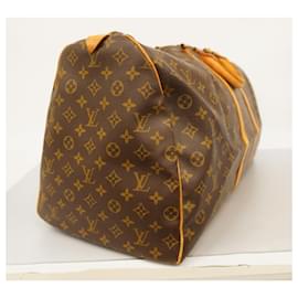 Louis Vuitton-Sac Boston Keepall 60 Monogram Louis Vuitton-Marron