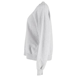 Balenciaga- Balenciaga Sport Logo Sweater in Grey Cotton-Grey