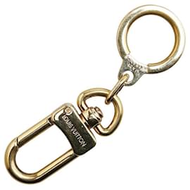 Louis Vuitton-Louis Vuitton Anokure Keyring Keychain M62694-Golden,Metallic