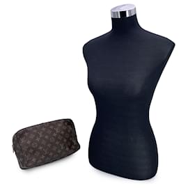 Louis Vuitton-Vintage Monogram Toiletry Trousse 28 Cosmetic Bag-Brown